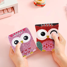 Load image into Gallery viewer, 6pcs/set DIY Diamond Painting Owl Notebook