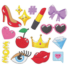 Load image into Gallery viewer, 13pcs-Mother'S Day Jewelry-Diamond Painting Free Stickers