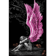 Load image into Gallery viewer, Fallen Angel 5D Diamond Painting Full Round Drill (40*80)
