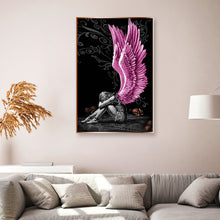 Load image into Gallery viewer, Fallen Angel 5D Diamond Painting Full Round Drill (40*80)