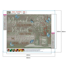 Load image into Gallery viewer, Flower-Full Drill Round Drill-50x40cm-Diamond Painting