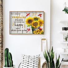Load image into Gallery viewer, Flower-Full Drill Round Drill-50x40cm-Diamond Painting