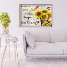Load image into Gallery viewer, Flower-Full Drill Round Drill-50x40cm-Diamond Painting