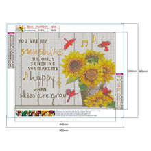 Load image into Gallery viewer, Flower-Full Drill Round Drill-50x40cm-Diamond Painting
