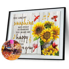 Load image into Gallery viewer, Flower-Full Drill Round Drill-50x40cm-Diamond Painting