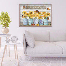 Load image into Gallery viewer, Flower-Full Drill Round Drill-50x40cm-Diamond Painting