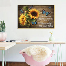 Load image into Gallery viewer, Flower-Full Drill Round Drill-50x40cm-Diamond Painting