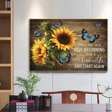 Load image into Gallery viewer, Flower-Full Drill Round Drill-50x40cm-Diamond Painting