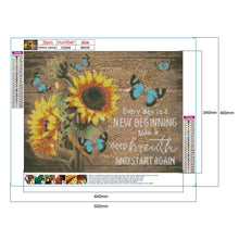 Load image into Gallery viewer, Flower-Full Drill Round Drill-50x40cm-Diamond Painting