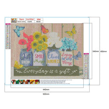 Load image into Gallery viewer, Flower-Full Drill Round Drill-50x40cm-Diamond Painting