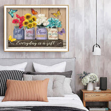 Load image into Gallery viewer, Flower-Full Drill Round Drill-50x40cm-Diamond Painting