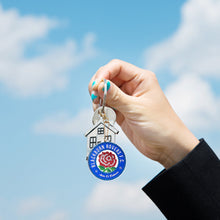 Load image into Gallery viewer, 4pcs Badge DIY Keychain