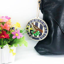 Load image into Gallery viewer, 4pcs Badge DIY Keychain