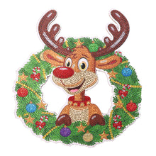 Load image into Gallery viewer, Christmas-Single Side Drill-Diamond Wreath