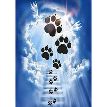 Load image into Gallery viewer, Dog Footprints In The Sky-Full Drill Diamond Painting