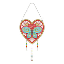 Load image into Gallery viewer, Hanging Light Catcher Board Rainbow Art Plate