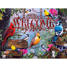 Load image into Gallery viewer, Welcome Letter-Full Drill Diamond Painting