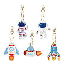 Load image into Gallery viewer, 5pcs Planetary Double Sided Keychain