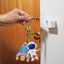 Load image into Gallery viewer, 5pcs Planetary Double Sided Keychain