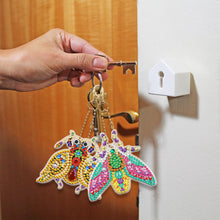 Load image into Gallery viewer, 6pcs Insect Double Sided Keychain