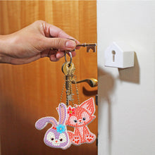 Load image into Gallery viewer, 5pcs Little Fox Single Sided Keychain