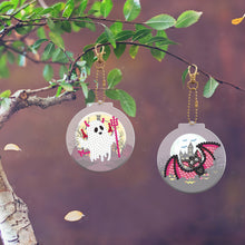 Load image into Gallery viewer, 2pcs Halloween Double Sided Keychain