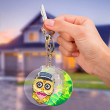 Load image into Gallery viewer, 2pcs Owl Double Sided Keychain