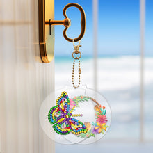 Load image into Gallery viewer, 2pcs Butterflies Double Sided Keychain