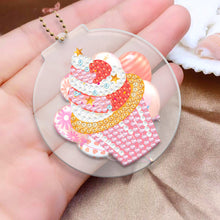 Load image into Gallery viewer, 2pcs Cake Double Sided Keychain