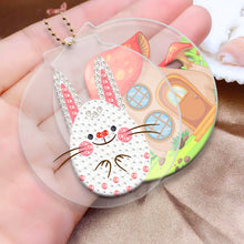 Load image into Gallery viewer, 2pcs Rabbit Double Sided Keychain