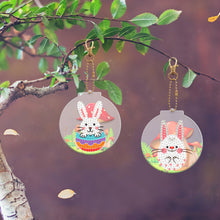 Load image into Gallery viewer, 2pcs Rabbit Double Sided Keychain