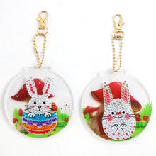 Load image into Gallery viewer, 2pcs Rabbit Double Sided Keychain