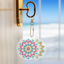 Load image into Gallery viewer, 2pcs Mandala Double Sided Keychain