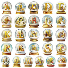 Load image into Gallery viewer, Christmas-Full Round Diamond Painting-40x40cm