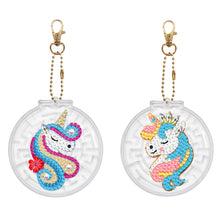 Load image into Gallery viewer, 2pcs-love/Animal-diy-keychain