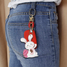 Load image into Gallery viewer, 5pcs Rabbit Double Sided Keychain