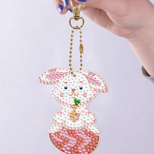 Load image into Gallery viewer, 8pcs Rabbit Double Sided Keychain
