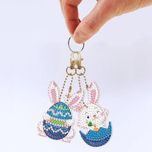 Load image into Gallery viewer, 8pcs Rabbit Double Sided Keychain
