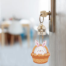 Load image into Gallery viewer, 8pcs Rabbit Double Sided Keychain