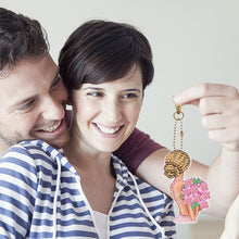 Load image into Gallery viewer, 6pcs Beauty Double Sided Keychain