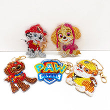 Load image into Gallery viewer, 6pcs Paw Patrol Double Sided Keychain