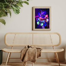 Load image into Gallery viewer, Dark Butterfly-Full Drill Diamond Painting
