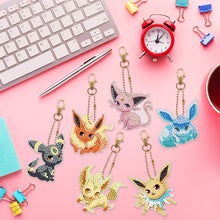 Load image into Gallery viewer, 6pcs Pok¨¦mon Double Sided Keychain