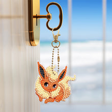 Load image into Gallery viewer, 6pcs Pok¨¦mon Double Sided Keychain