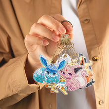 Load image into Gallery viewer, 6pcs Pok¨¦mon Double Sided Keychain