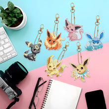 Load image into Gallery viewer, 6pcs Pok¨¦mon Double Sided Keychain