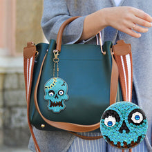 Load image into Gallery viewer, 6pcs Halloween Ghost Double Sided Keychain