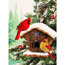 Load image into Gallery viewer, Northern Cardinal-Full Drill Diamond Painting