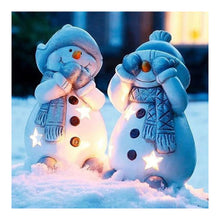 Load image into Gallery viewer, Christmas Snowman-Full Drill Diamond Painting