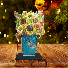 Load image into Gallery viewer, Family Bouquet Single Sided Wooden Desktop Ornaments